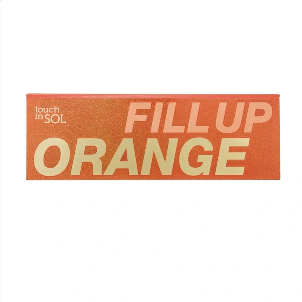 TOUCH IN SOL Fill Up Orange Eyeshadow Palette $32